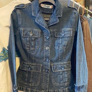 Plugg Denim Jacket Business Casual